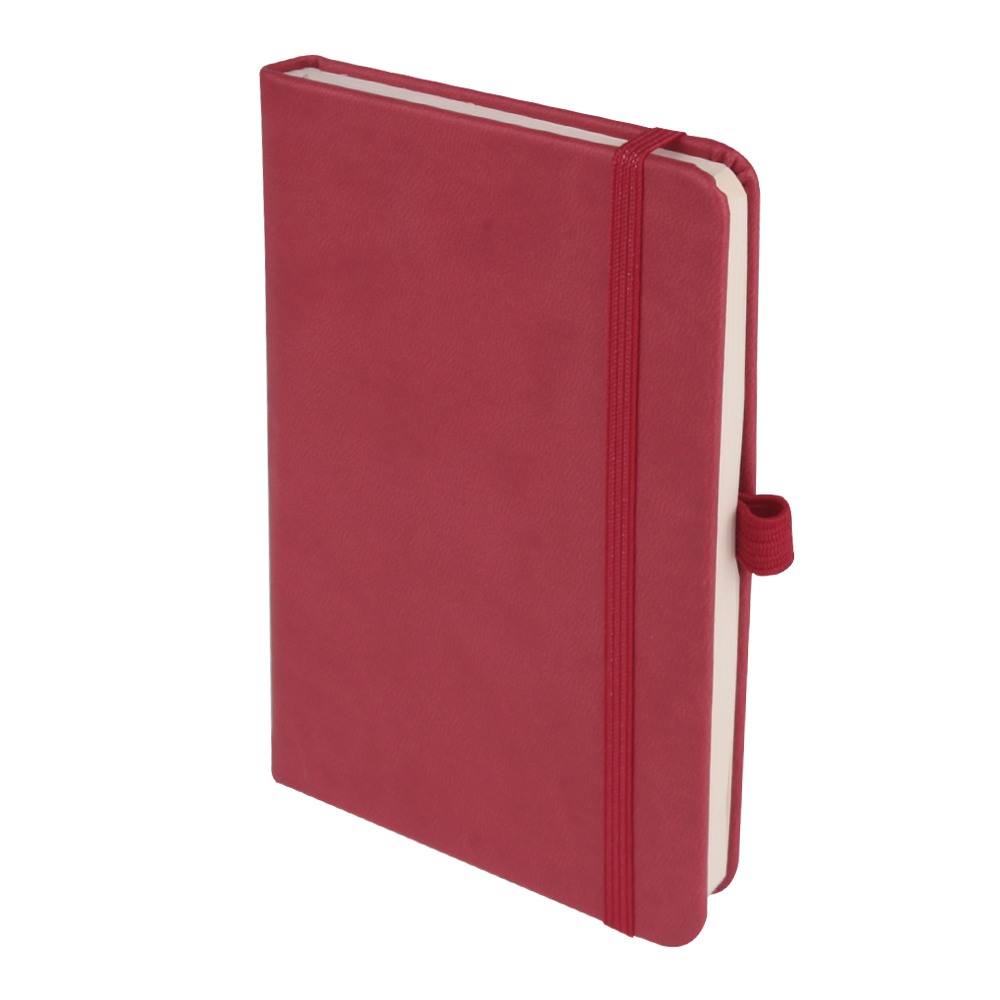 promosyon İNCEK KIRMIZI TARİHSİZ DEFTER (9X14 CM)
