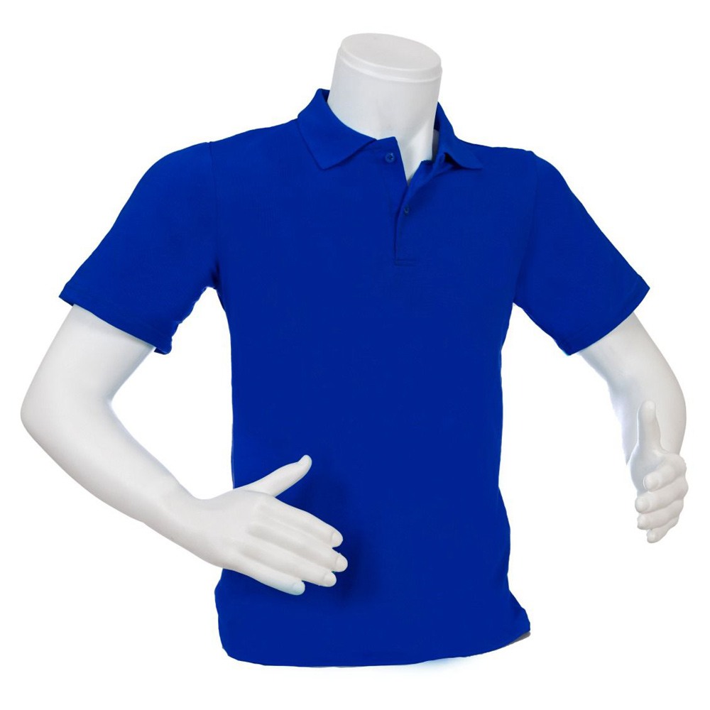 POLO YAKA SAKS MAVİ TİŞÖRT