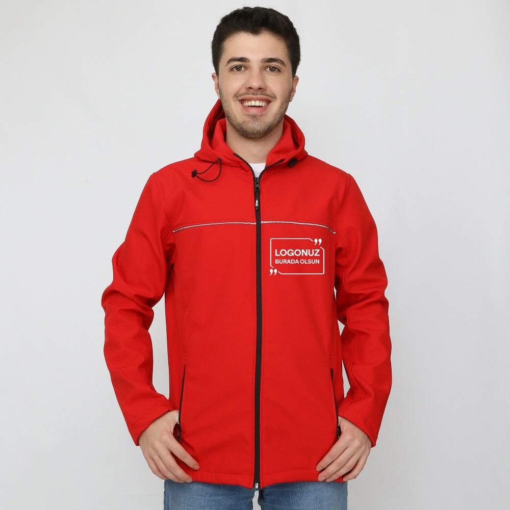 SOFTSHELL KIRMIZI MONT