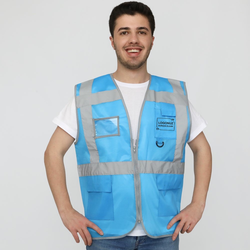 MÜHENDİS YELEĞİ TURKUAZ