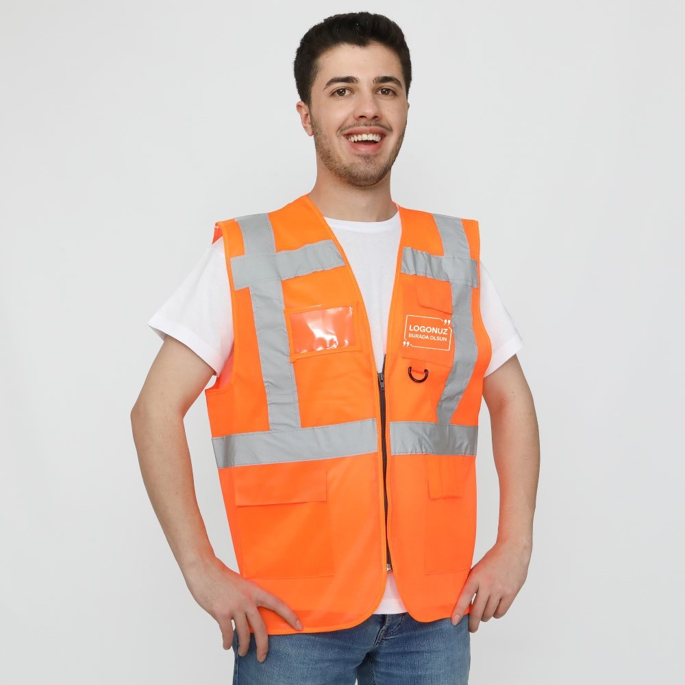 MÜHENDİS YELEĞİ TURUNCU
